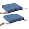 Classic Accessories Water-Resistant 72x21x3" Patio Chaise Lounge Cushion Cover, Empire Blue 60-346-010501-RT - alternate 7